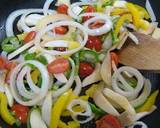 A picture of step 6 of Squid & Vegetable Lemon-Butter Stir-fry.