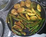 A picture of step 3 of Tawa Fry Green Vegetables.