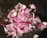 A picture of step 1 of Arrowroot and broccoli stir fry with eggs.