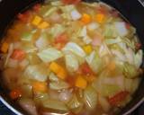 A picture of step 3 of Easy Vegetable Soup Made with Stock Cubes.