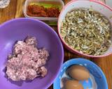 รูปขั้นตอนการทำที่ 1 ของ ทอดมันหัวปลีใส่หมูสับ