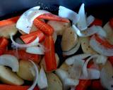 A picture of step 3 of My Sweet Belly Pork & Veg Roast.