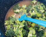 A picture of step 4 of Broccoli soup.