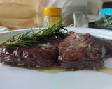 A picture of step 7 of Steak meltique.