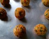 A picture of step 3 of Tomato Rice Fritters/ball#recreatedish.