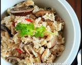 A picture of step 4 of Baby Bella Mushroom Fried Rice.