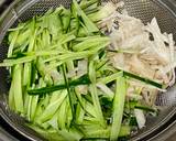 A picture of step 3 of Japanese Kikuimo (Jerusalem artichoke) Salad.