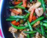 A picture of step 5 of Black Pepper Chicken Veggie Stir Fry.