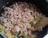 A picture of step 4 of Ground Meat and Vegetable Rice Bowl with.