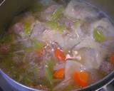 A picture of step 5 of A Wonton Soup with Plenty of Vegetables.