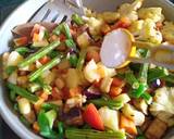 A picture of step 4 of Mix vegetables.