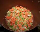 A picture of step 1 of Tortilini Vegetable Soup with Turkey Meatballs.