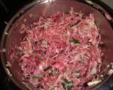 A picture of step 5 of Satued beetroot cabbage.