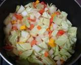 A picture of step 2 of Easy Vegetable Soup Made with Stock Cubes.