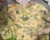 A picture of step 5 of Broccoli Cheddar Risotto.