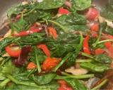 A picture of step 6 of Sautéed Spinach and Vegetable Side Dish.