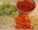 A picture of step 1 of Easy Minestrone Packed with Vegetables.