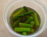 A picture of step 4 of Japanese Okra Pickles.