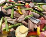 A picture of step 3 of Grilled Mackerel and Vegetable.