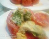 A picture of step 8 of Oven baked stuffed tomatoes.