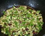 A picture of step 1 of Dry Curry with Summer Vegetables.