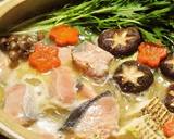 A picture of step 6 of Hokkaido Specialty: Salmon & Vegetable Hotpot.