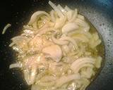 A picture of step 3 of Vegetable noodle alfredo.