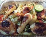 A picture of step 6 of Roasted Chicken with Vegetables. Tender & Juicy.