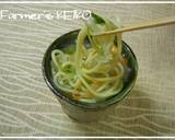 A picture of step 7 of [Farmhouse Recipe] Shabu-Shabu with Shredded Vegetables.