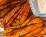 A picture of step 2 of Sweet potatoes fries.