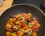 A picture of step 16 of Braised Chicken with Shiitake Mushrooms and Potatoes.