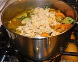 A picture of step 4 of Coconut milk-Veggie  soup.