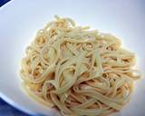 A picture of step 2 of Thai Red Vegetables Curry Linguine.