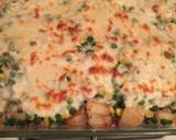 A picture of step 5 of Vegetable Chicken with Bechamel Sauce.