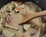 A picture of step 3 of Hearty Ground Turkey Vegetable Soup.