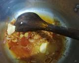 A picture of step 3 of Baked potato croquettes with pumkin/carrot/tomato soup.