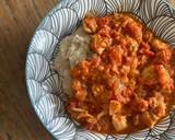 A picture of step 8 of Tomato Chicken Curry.