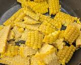 A picture of step 2 of Brighten-up-your-day Mexican corn + tomato salad.