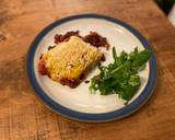 A picture of step 12 of Seasonal vegetable pie with pumpkin mash and West Country cheddar crumb.