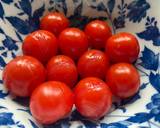 A picture of step 2 of 'Tato Pots with Sinodun Hill, Soused Tomatoes and Smoked Salmon.