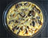 A picture of step 5 of Savoury Clafoutis with Mushrooms.