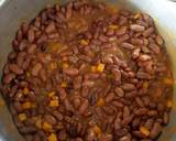 A picture of step 8 of Red beans & cabbage soup.