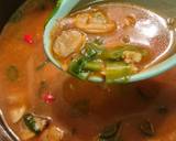 รูปขั้นตอนการทำที่ 2 ของ ซุปหอยลายเผ็ดเกาหลี Doenjangguk