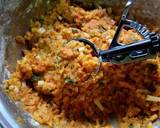 A picture of step 3 of Tomato Rice Fritters/ball#recreatedish.