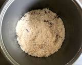 A picture of step 3 of Chestnuts & Dried Mushrooms Rice.