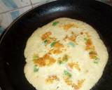 A picture of step 6 of Simple vegetable crêpes.