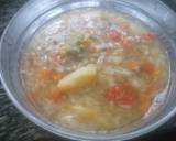 A picture of step 3 of Mix Vegetables Soup#Theme Challenge.