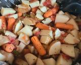 A picture of step 2 of Slow cooked pork tenderloins with vegetables.