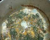 A picture of step 3 of Creamy coconut vegetables with ugali.