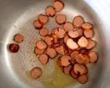 A picture of step 3 of One-pot cabbage & Sausage pasta.